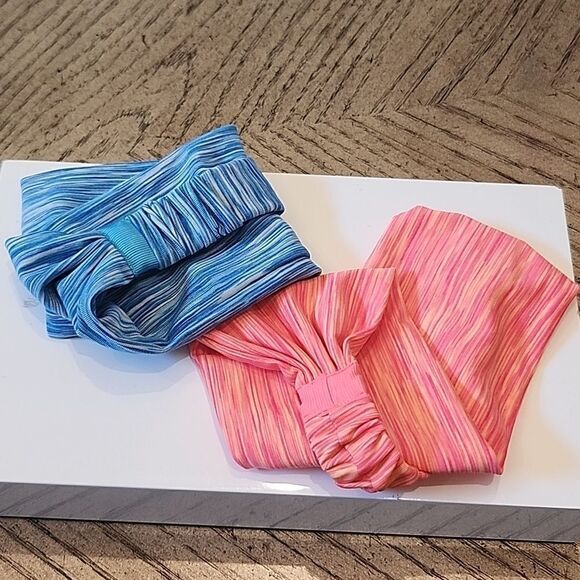 Girls headbands orange and blue - Picture 4 of 4